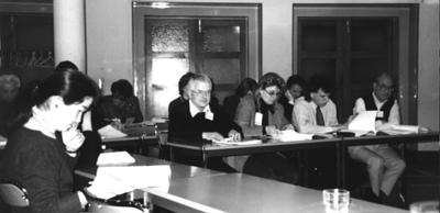 Delegates at the Second Meeting in Paris