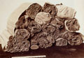 Pile of scrolls from Cave 17, Dunhuang